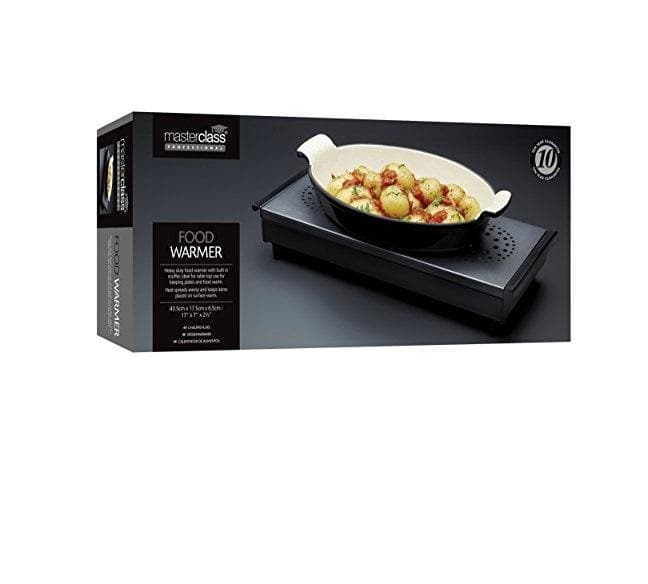 Professional Triple Table-Top Tea Light Food/Plate Warmer Carbon - Mega Hardware