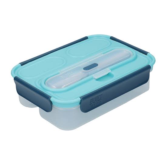 BUILT Retro Lunch Box with Cutlery - 1 L