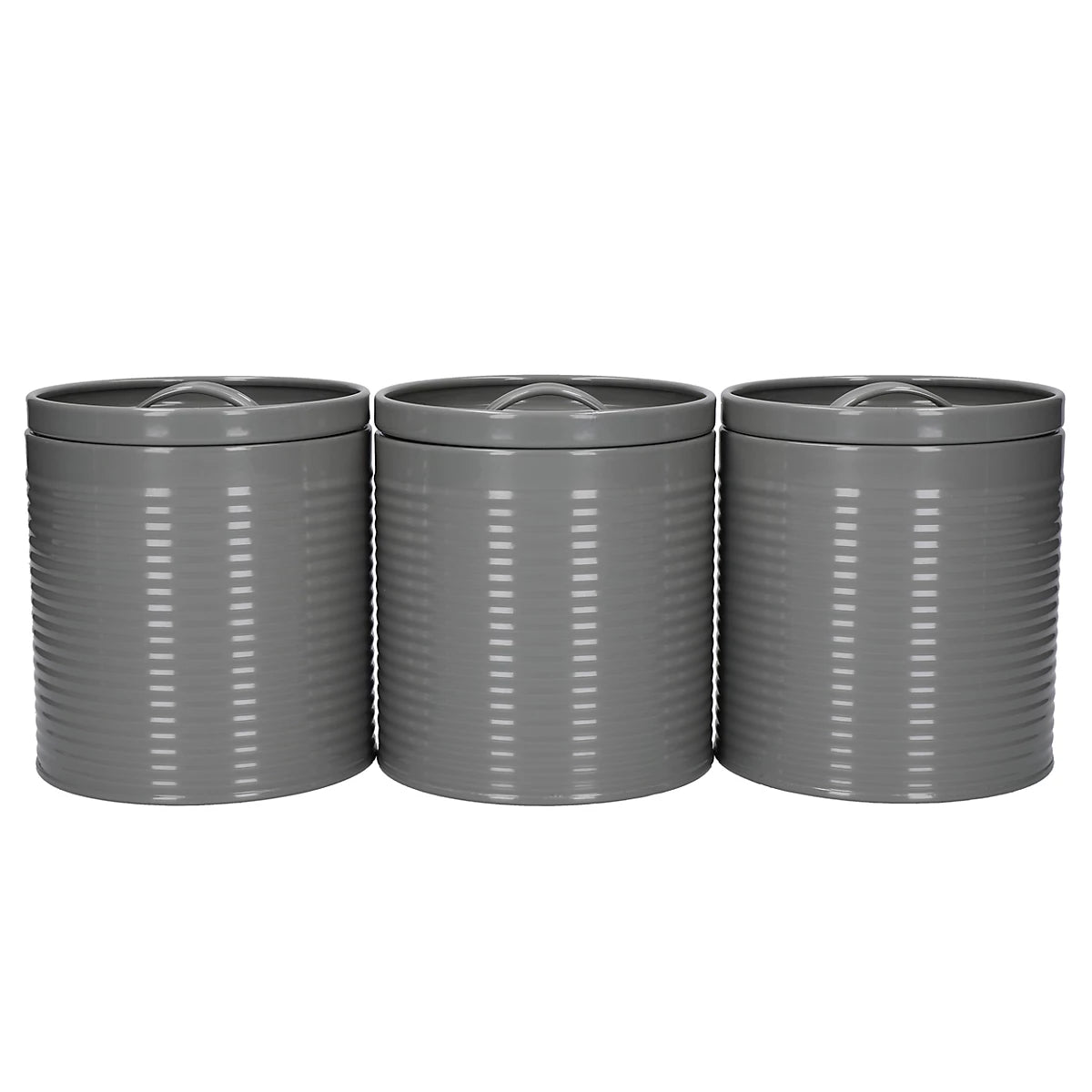 KitchenCraft 3‑Piece Storage Canister Set