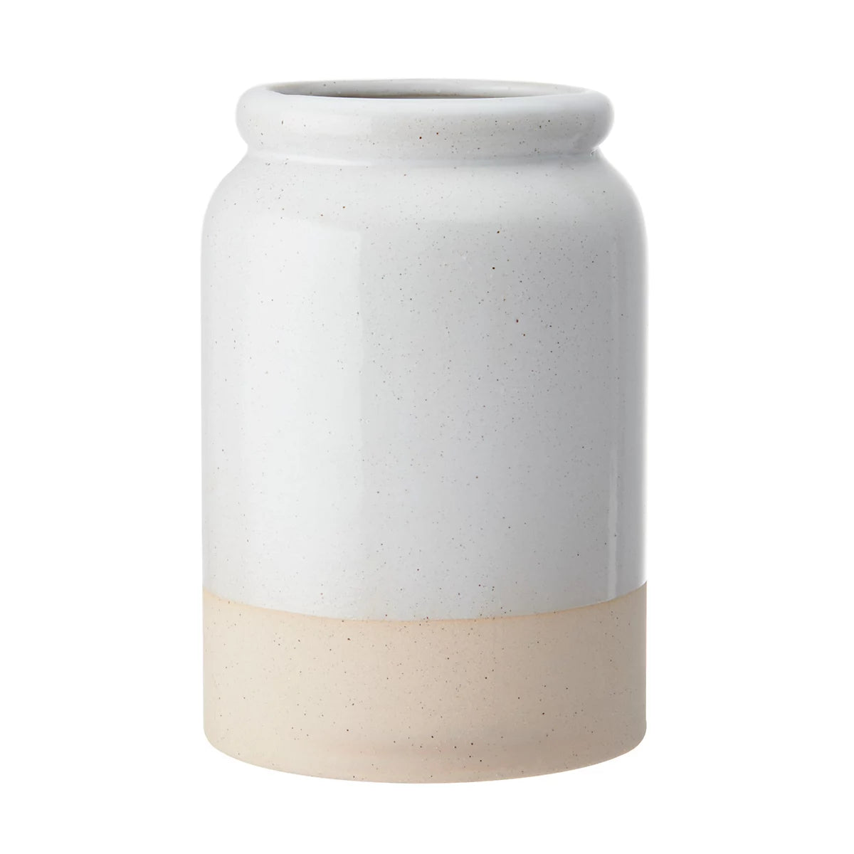 Idilica Utensil Holder – Brushed Steel