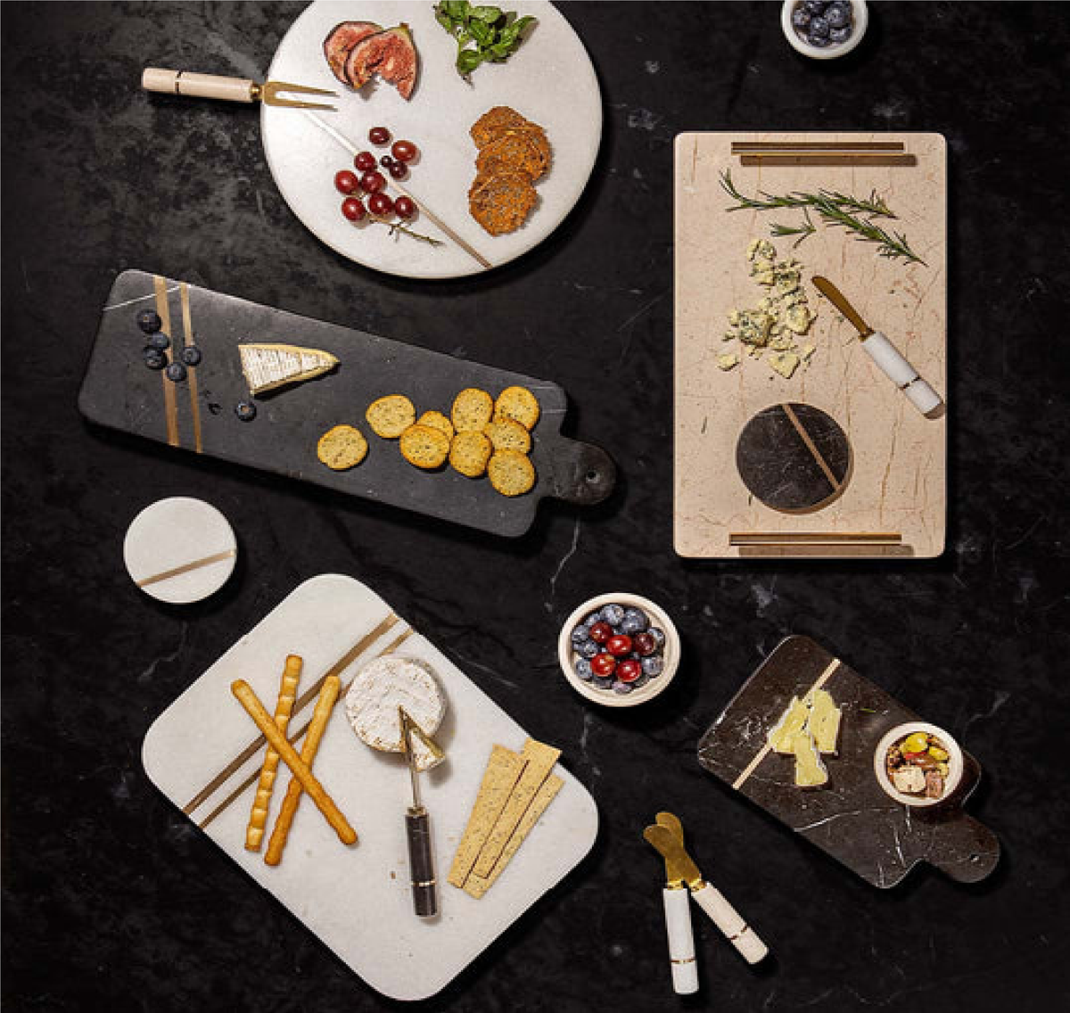 EMERSON WHITE LAZY SUSAN