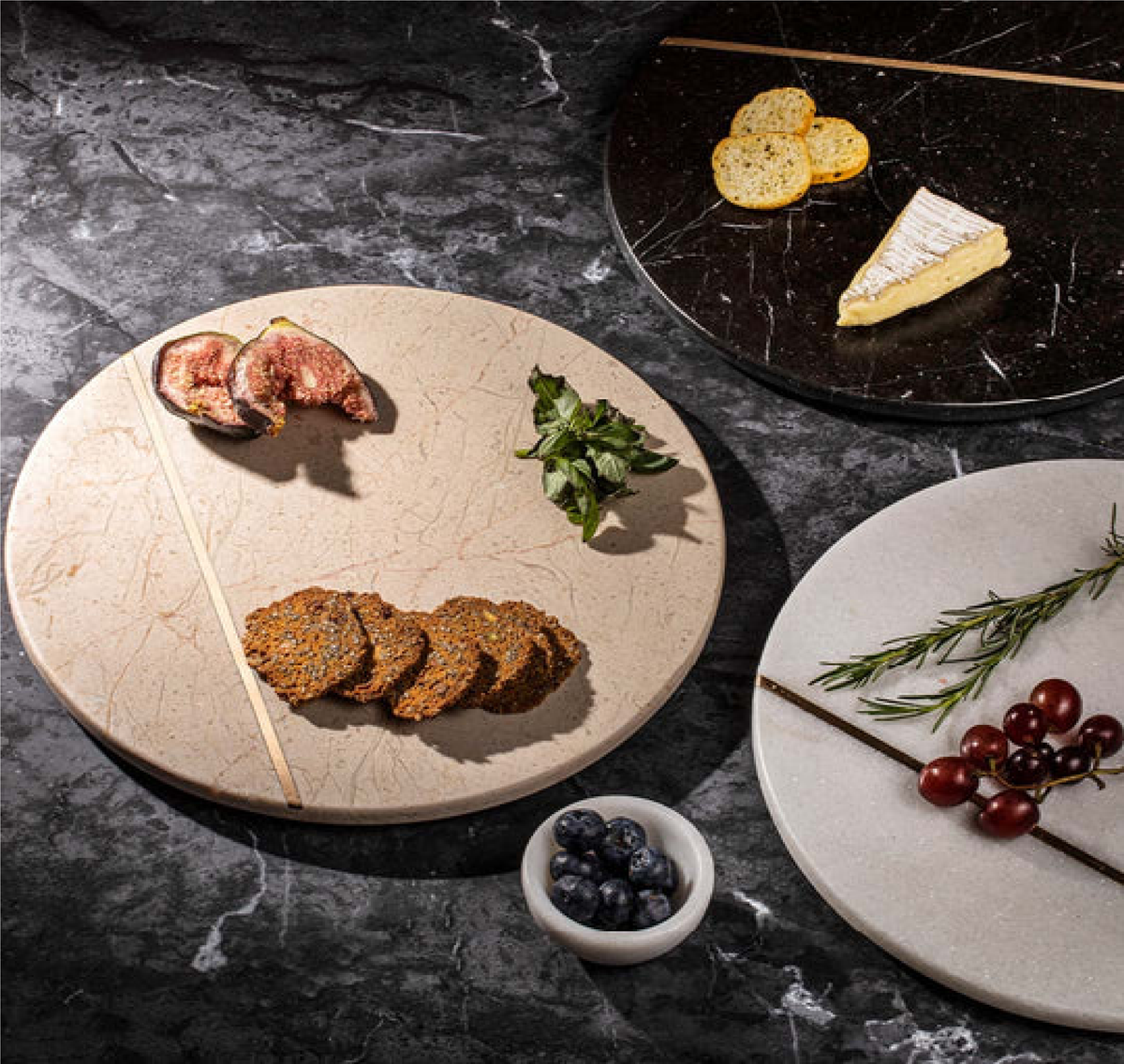 EMERSON BLACK LAZY SUSAN
