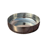 Lily's Home Silverware LARGE ROUND BOWL 28X7 cm STAINLESS STEEL ROUND BOWL   28X7 cm