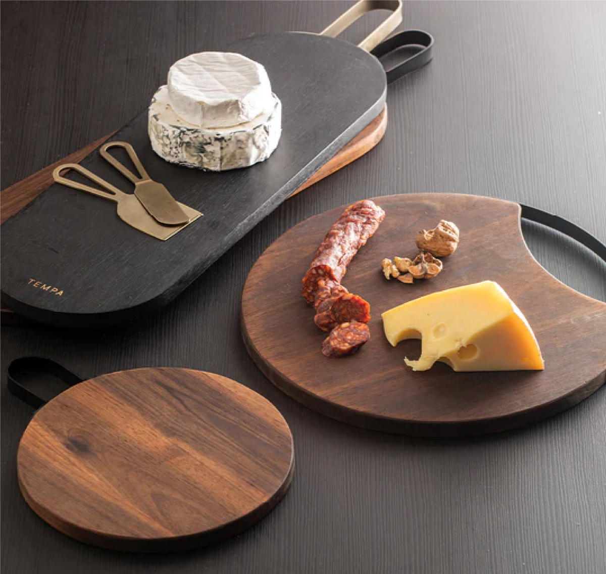 ORSON BLACK 4PK COASTER SET