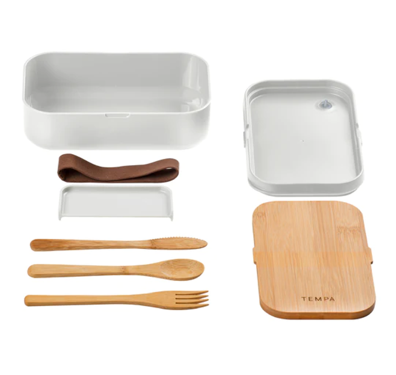 TEMPA BENTO WHITE LUNCH BOX