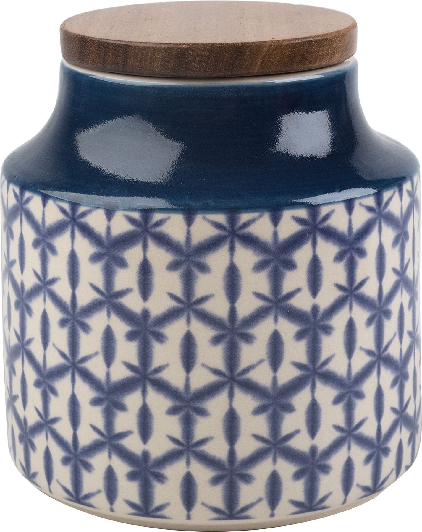 Mikasa Drift Storage Jar – Blue Mikasa Drift Storage Jar – Blue