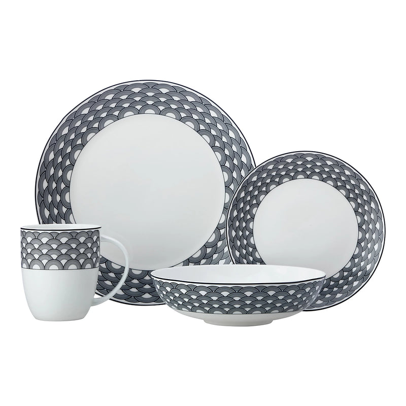 Maxwell & Williams Porcelain 16‑Piece Dinner Set