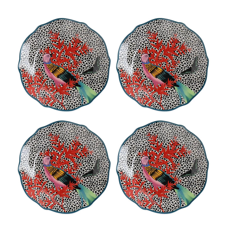 Mikasa x Sarah Arnett Porcelain Side Plates – 19 cm (Set of 4)
