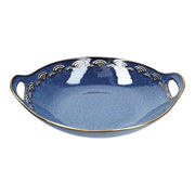 Mikasa Satori Indigo Seigaiha Wave Stoneware Bowl – 11.5 cm