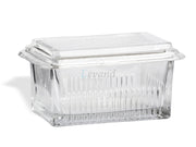 Katie Alice Cottage Flower -Glass Butter Bowl