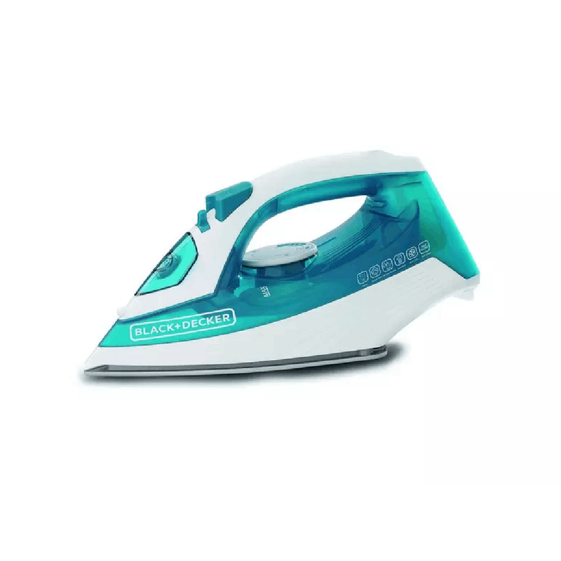 BLACK+DECKER X1575-B5 STEAM IRON WITH NONSTICK SOLEPLATE, 1600 W