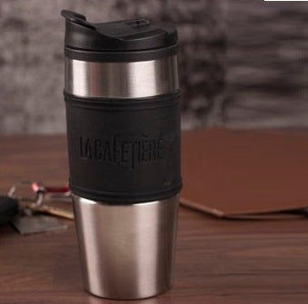 La Cafetiere 450Ml Travel Flask Pp Inner Stainless Steel Outer Silver