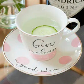 Creative Tops Ava & I Gin And Tonic Cup And Saucer