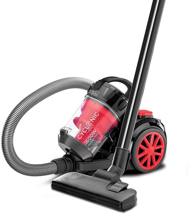 1600w Bagless Cyclonic Canister Vacuum Cleaner||مكنسة