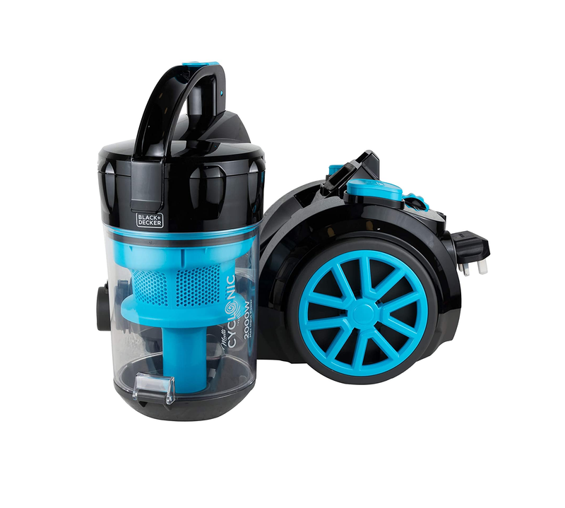 1800W Bagless Cyclonic Canister Vacuum