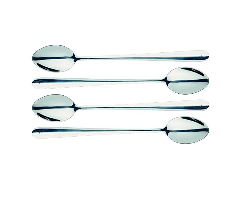 MasterClass Stainless Steel Latte Spoons Set 4