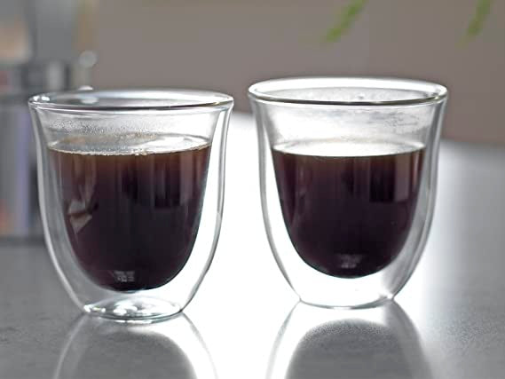 La Cafetiere Jack Double Wall Insulated Espresso Glasses 60ml Set Of 4 CA880406