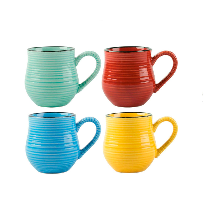 La Cafetiere Core Brights Colour Set Of 4 Espresso Mugs