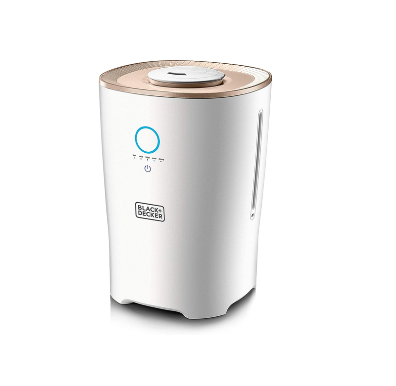 Humidifier, White/Rose Gold, 4 Liters