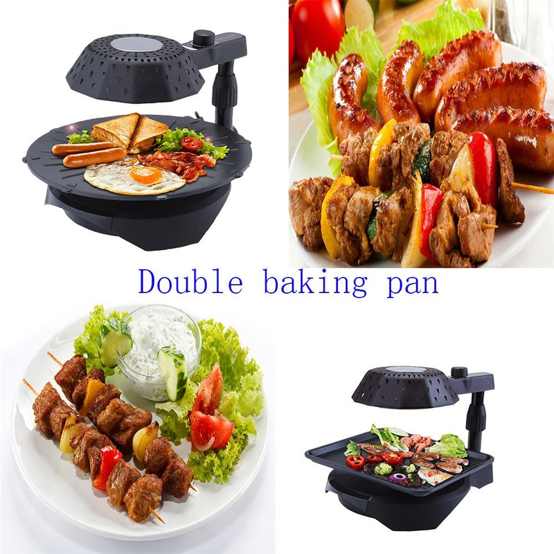 3D smokeless electric grill 1300W