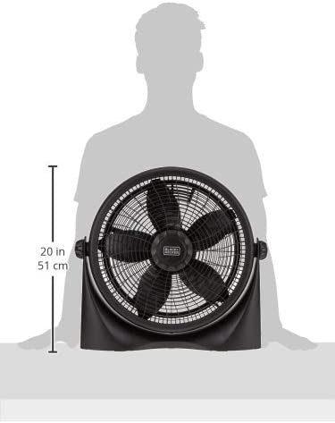 16 Inch Box Fan Black FB1620-B5 || مروحة 16انش