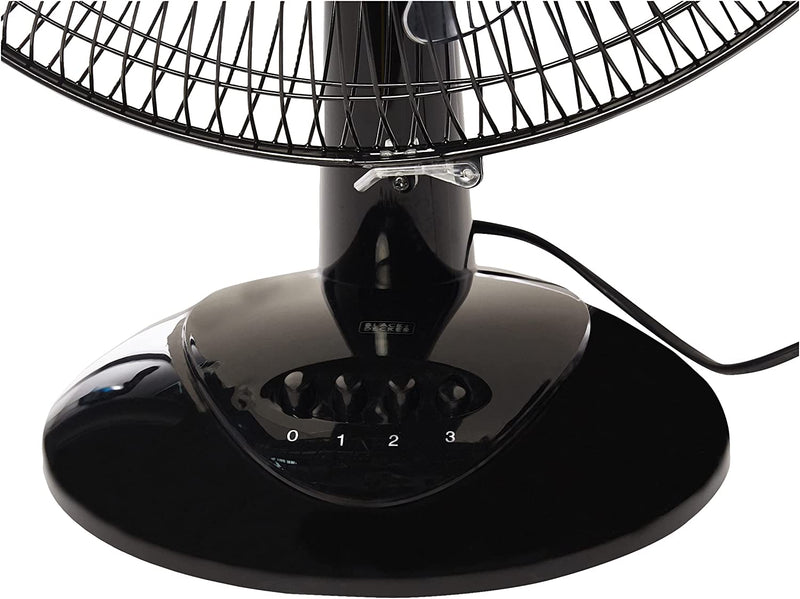 16 Inch Desktop Fan/Table Fan Black