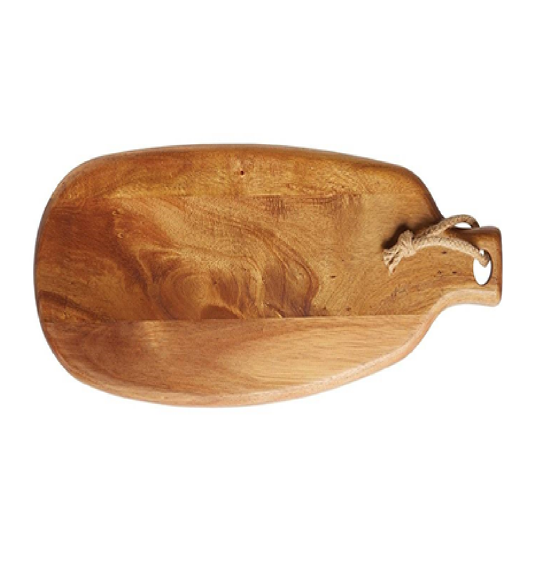 KitchenCraft World of Flavours Olive Wood Chopping Board / Serving Platter, 30 x 17 cm