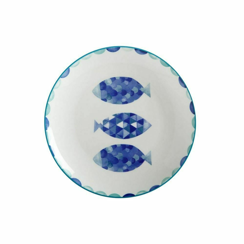 Maxwell & Williams Reef Porcelain Dinner Plate 27cm Fish