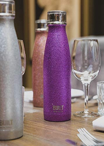Built Perfect Seal Leakproof Insulated Water Bottle/Thermal Flask, Stainless Steel, 480 ml
