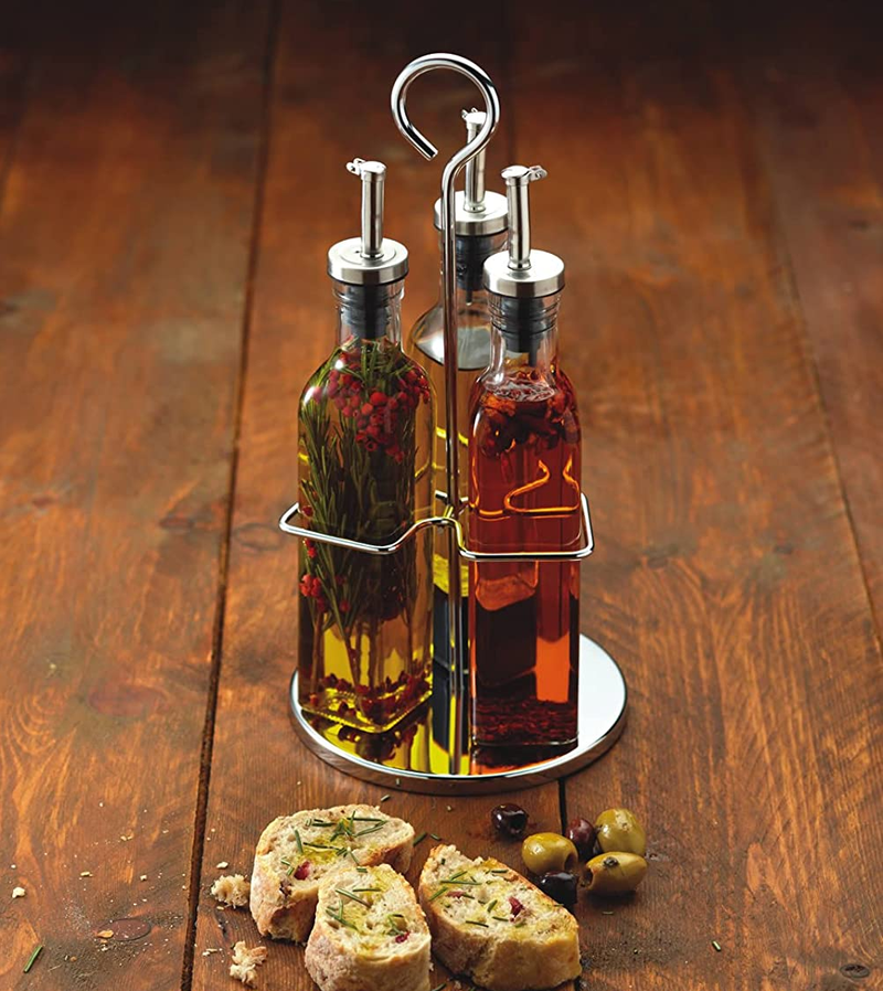Kitchen Craft Glass Oil and Vinegar- gift boxed
