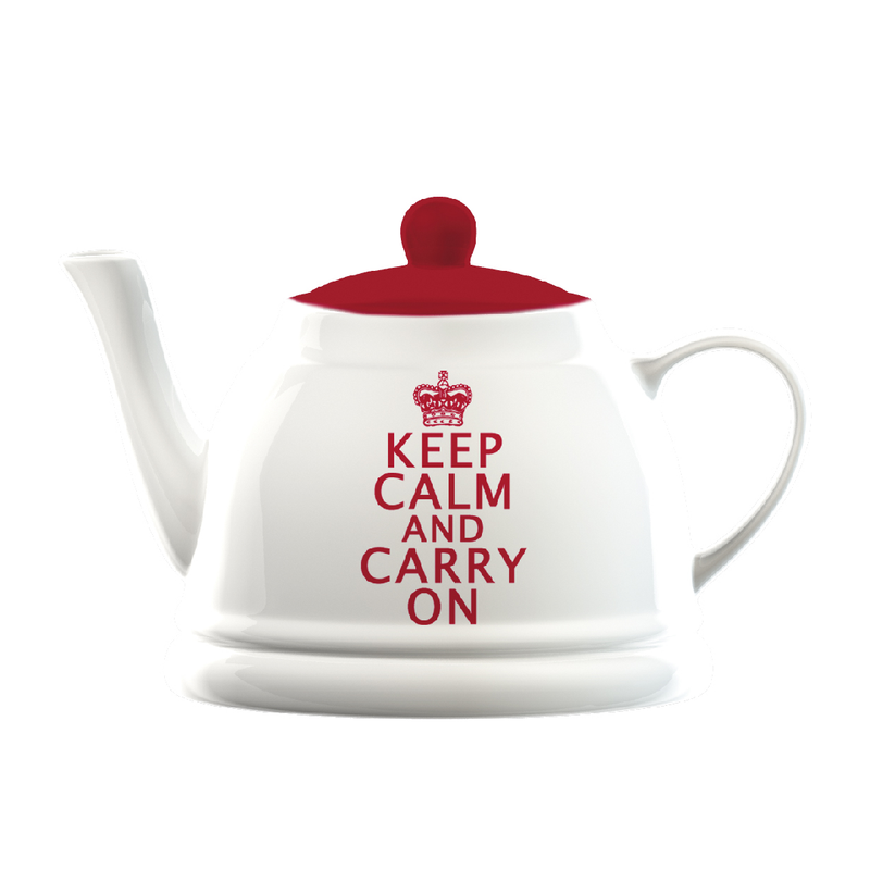 Creative Tops Keep Calm and Carry On Tea Pot