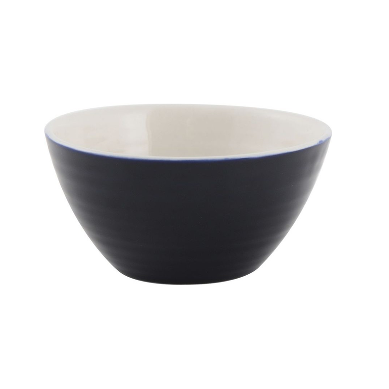 WANDERER COLLECTION - STONEWARE BOWL - BLUE