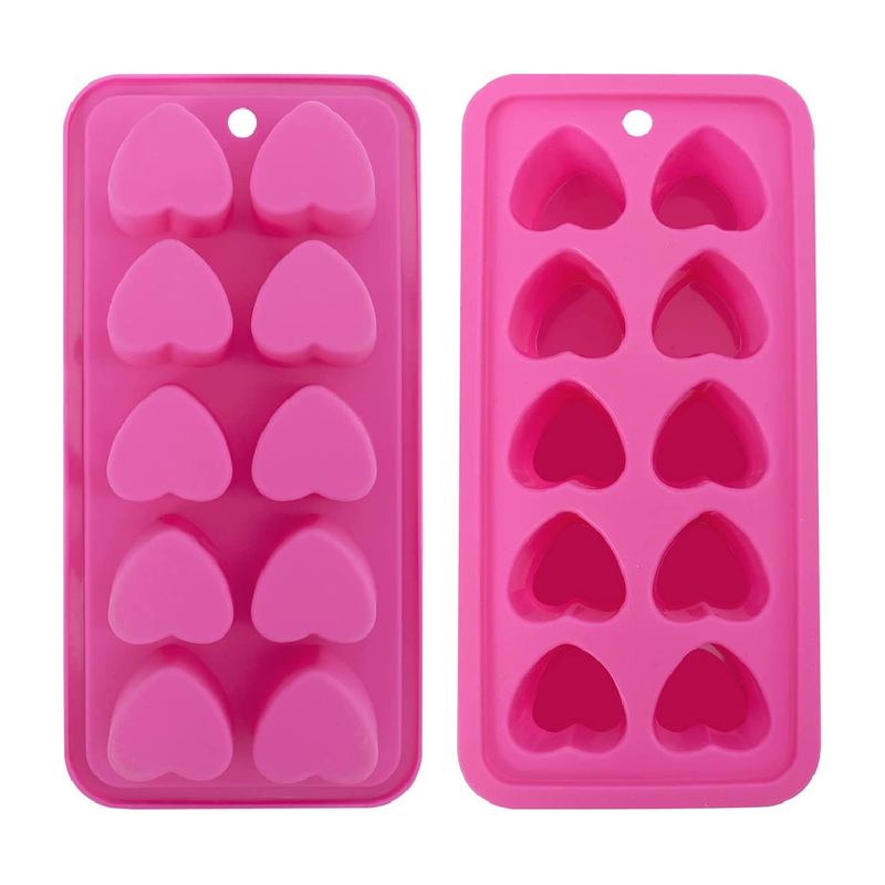 BarCraft Tropical Chic Novelty Silicone Ice Cube Tray, 22 x 13 cm (8.5" x 5") - Green