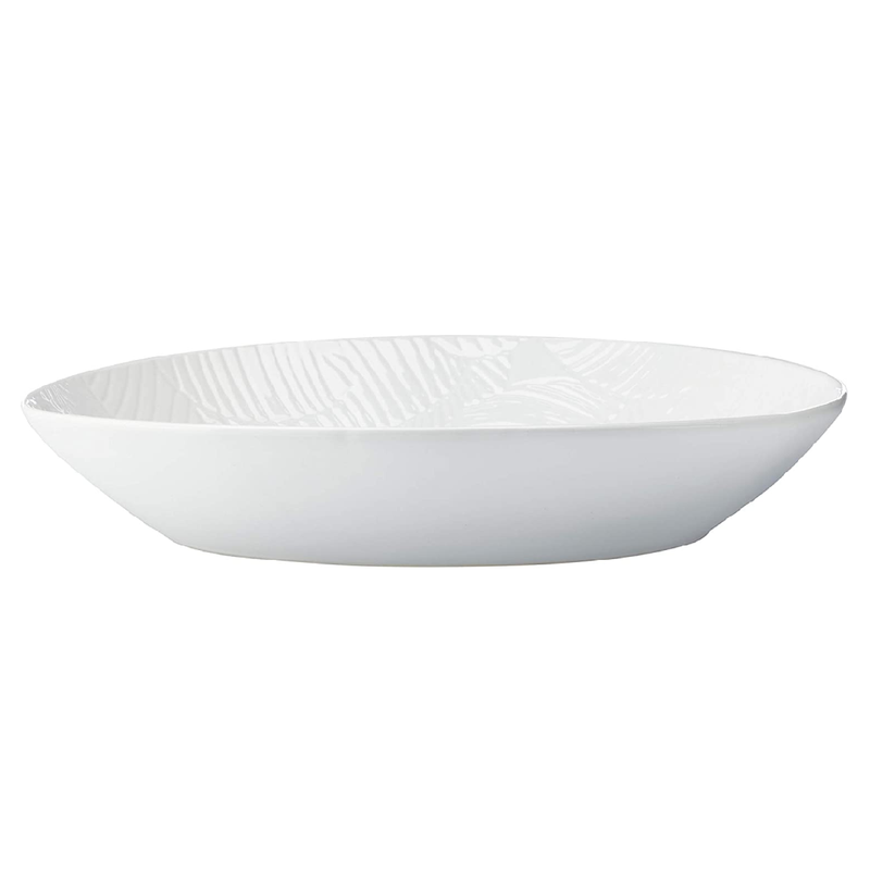 Maxwell & Williams DR0315 Panama Oval Serving Dish in Gift Box, Stoneware, White, 32 x 23 cm