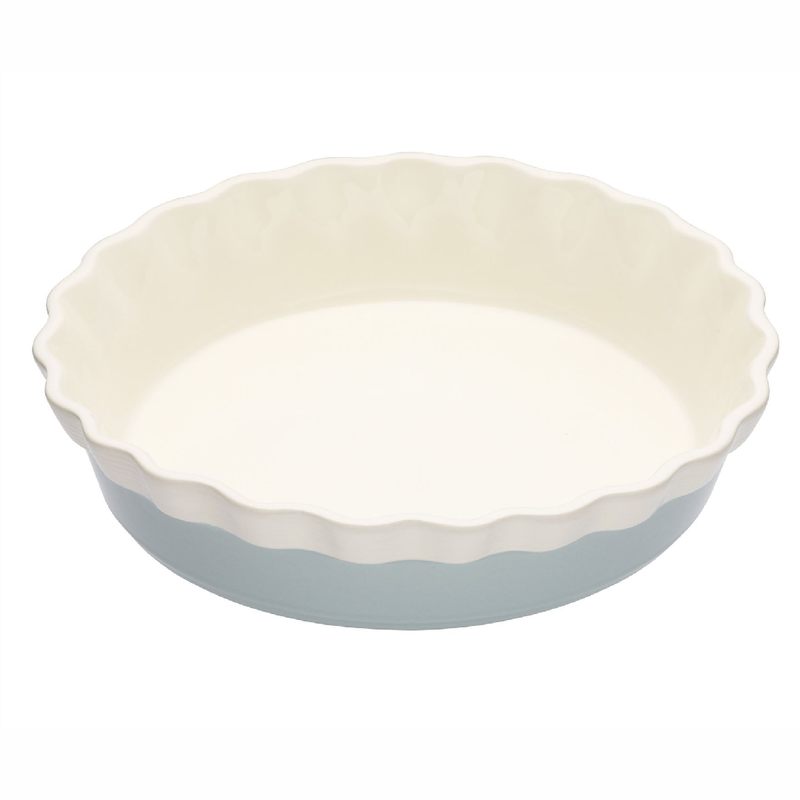 Classic Collection Large Round Fluted Pie Dish
