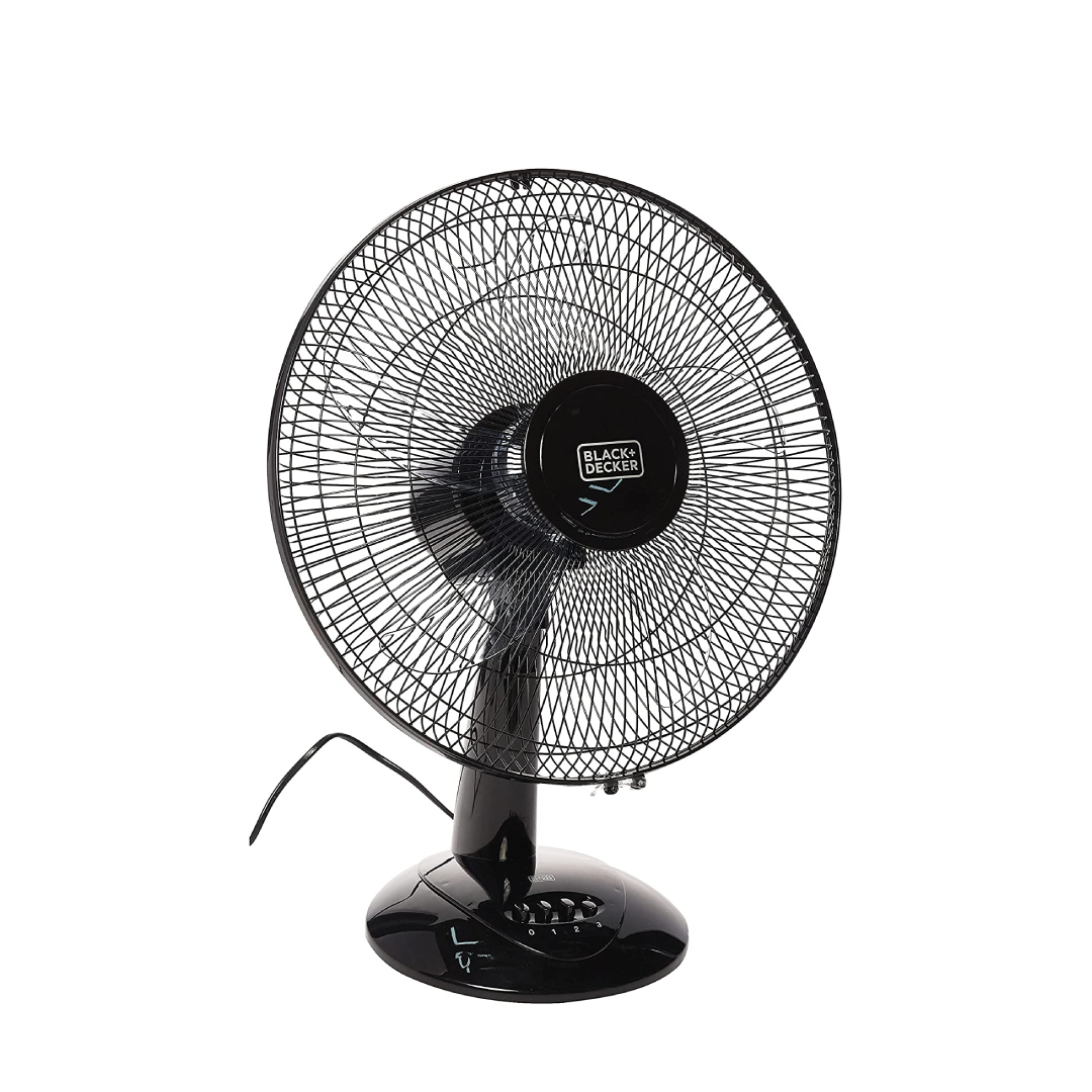 16 Inch Desktop Fan/Table Fan Black