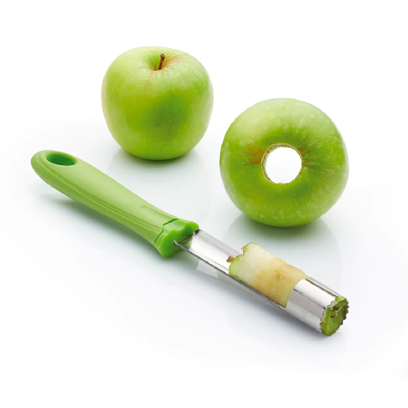 Apple Corer KitchenCraft Healthy Eating Soft-Grip Serrated 22 cm (8.5") - Gre...