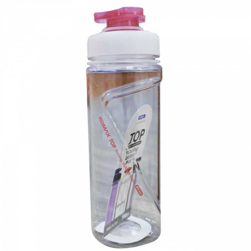 Komax Top Plastic Water Bottle, White Color, 700ml