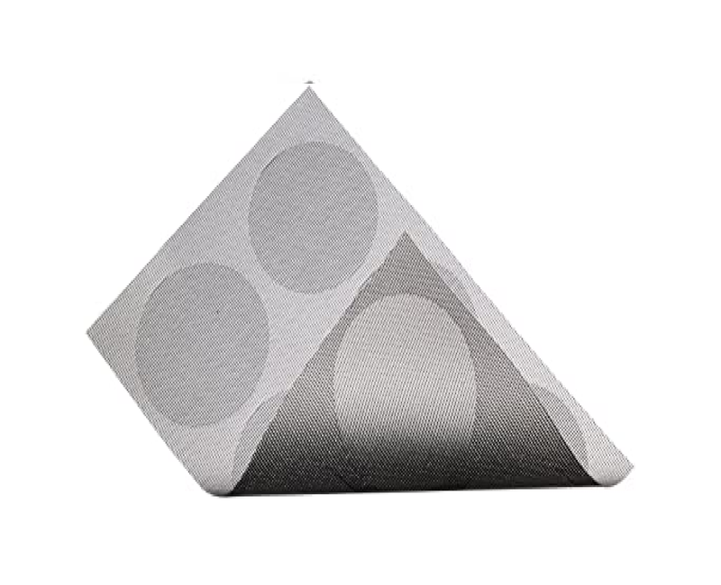 30 x 45 cm KitchenCraft Woven Reversible Grey Spots Placemat