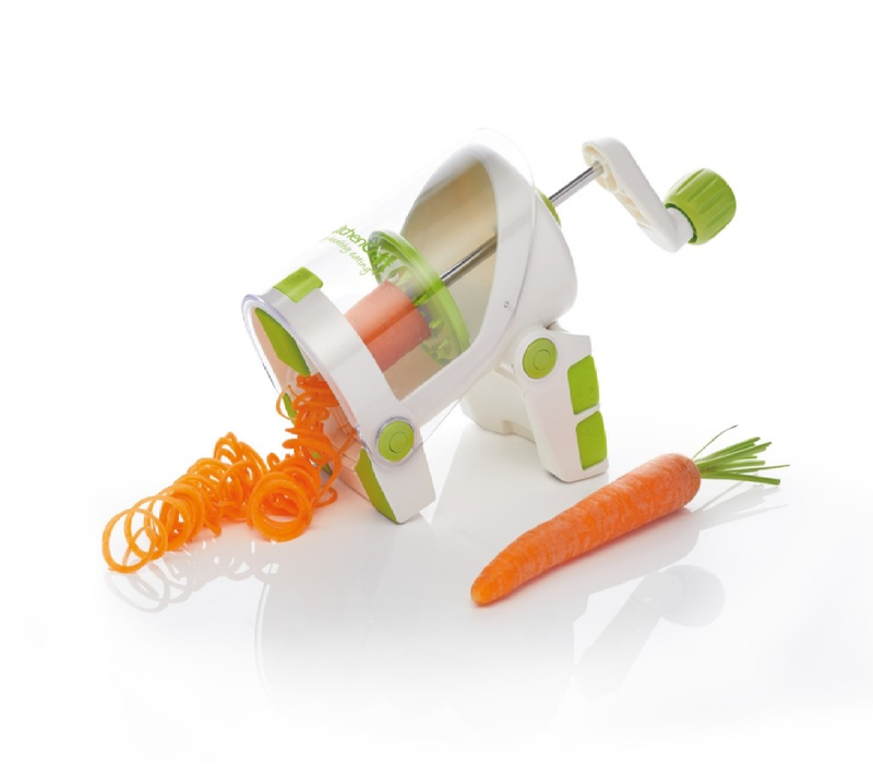 KitchenCraft Healthy Eating 3 Blade Compact Fruit and Vegetable Spiralizer