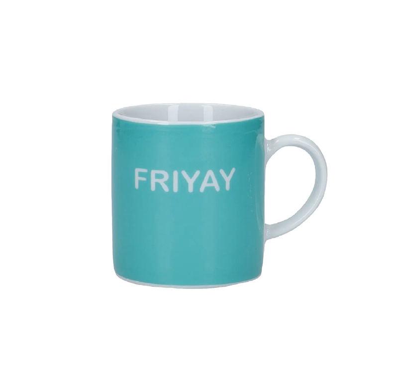 Kitchen Craft Friyay 80ml espresso cup & Saucer