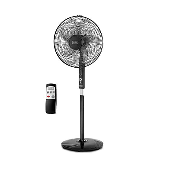 6 Inch 3 Speed Pedestal Stand Fan with Remote Control