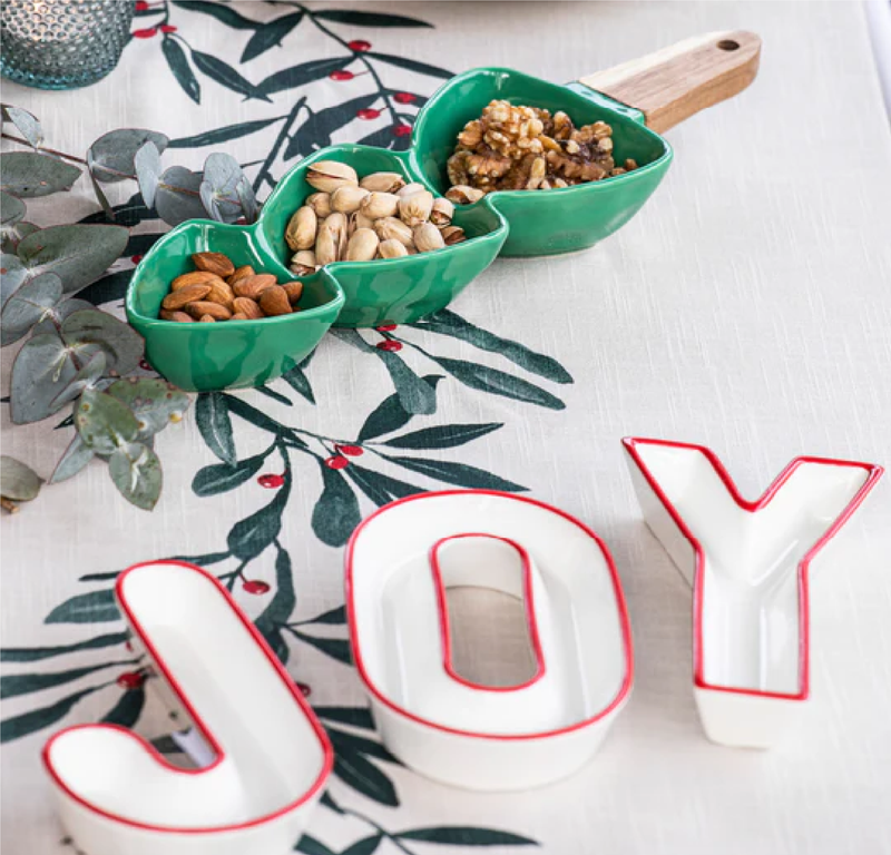 LETTERS JOY 3PC BOWL SET