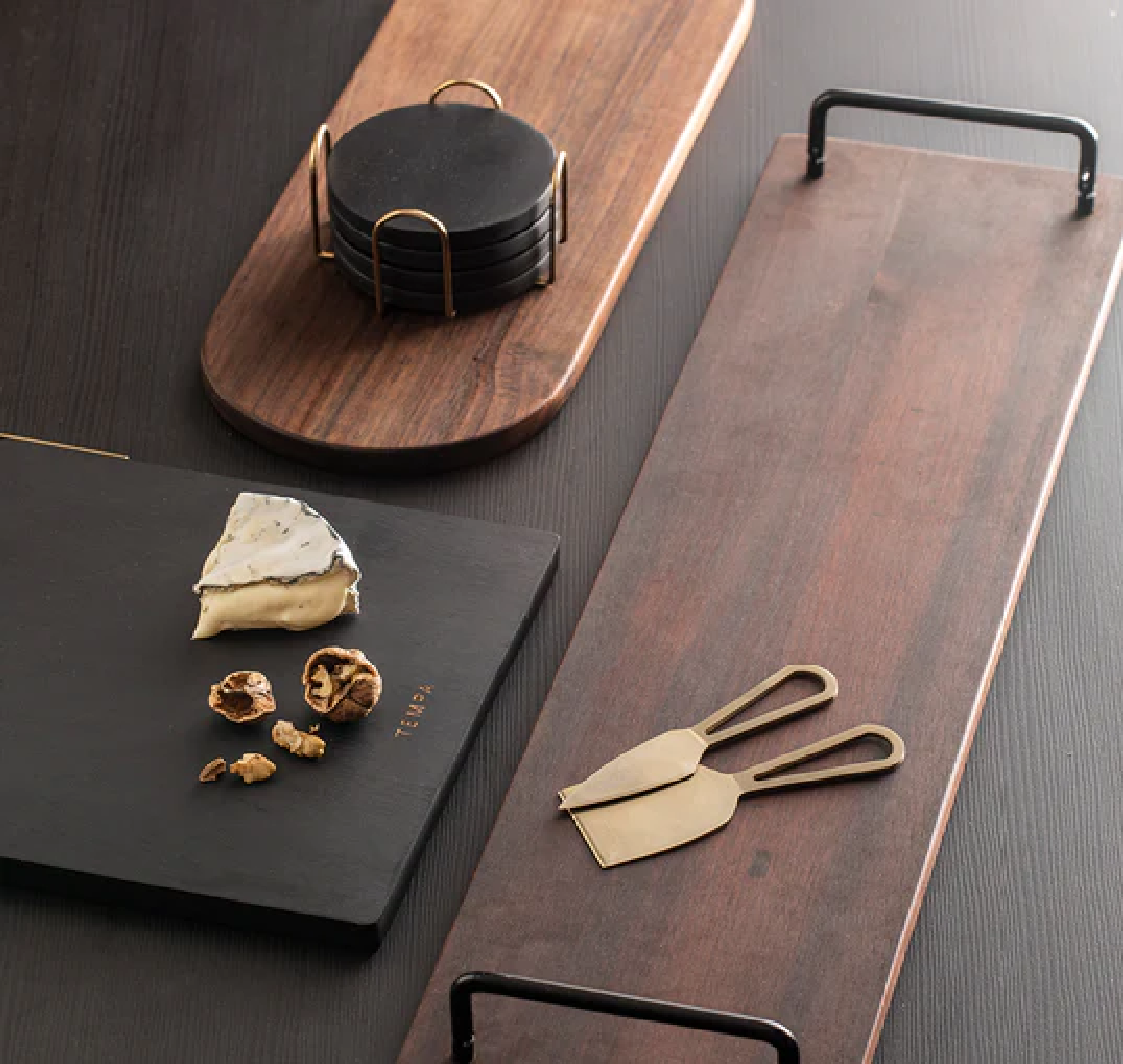 ORSON BLACK SQUARE SERVING BOARD