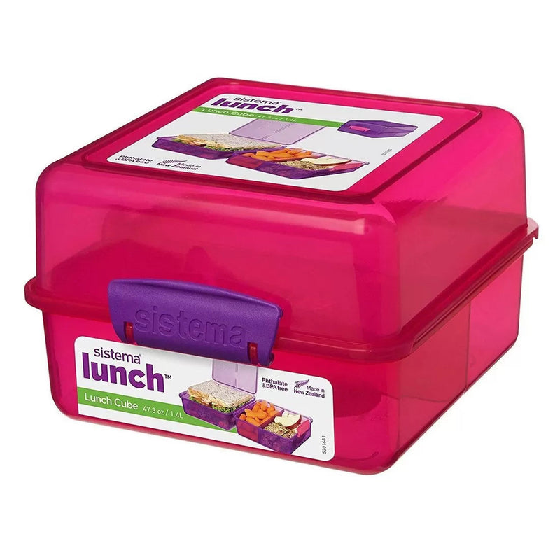 Sistema 1.4L Lunch Cube Coloured